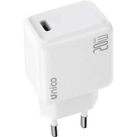 Cargador de Pared USB C UNICO de 20 W con Carga Rápida PD, Enchufe Europeo, Cargador de Viaje Compacto con Certificación TUV GS para Teléfonos Móviles iPhone y Samsung