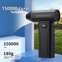 Ventilador Turbo Jet sin Escobillas X8, 150000 RPM, Potente Soplador de Aire Eléctrico, Aspiradora de Polvo, Herramienta de Limpieza Portátil