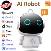Robot Inteligente con IA y WiFi, Juguetes Educativos para Niños, Reconocimiento de Voz y Interacción por Voz, Máquina de Aprendizaje Educativo