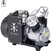 Compresor de aire PCP TUXING TXEDM041 de 300 bar, compresor neumático de alta presión con sistema de refrigeración por agua para buceo con pistolas de aire comprimido