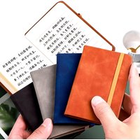 Mini cuaderno A7, Bloc de notas de bolsillo portátil, planificador diario, Agenda, notas, papelería para oficina y escuela, 1 Uds.