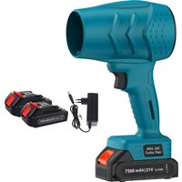 Ventilador Turbo de alta potencia de 120 km/h, sopladores de aire eléctricos, ventilador de chorro, soplador de hojas portátil, herramienta de polvo de hojas de nieve para batería Makita